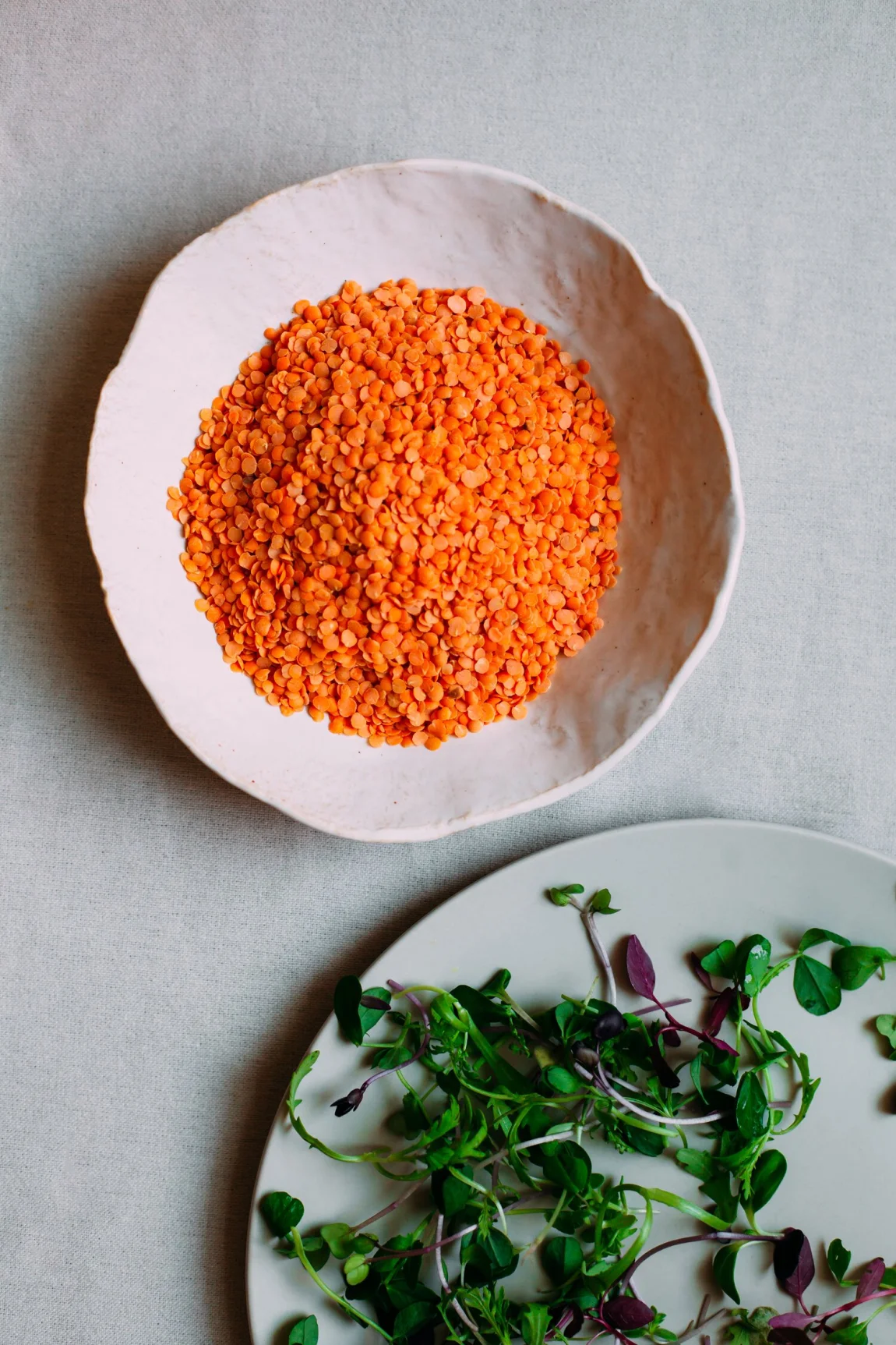 Red Lentil Gazpacho - Golubka Kitchen
