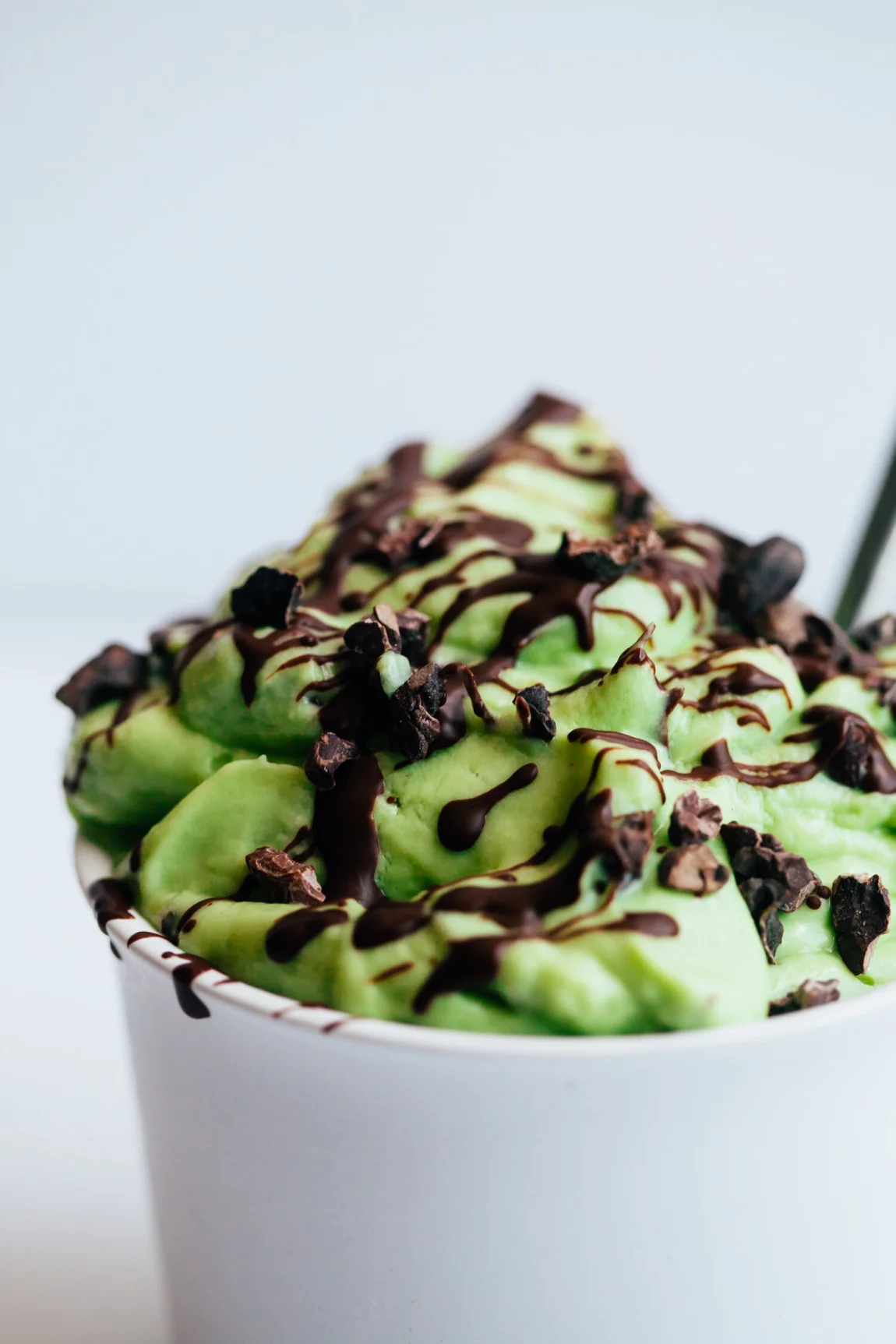 Avocado Soft Serve - Golubka Kitchen