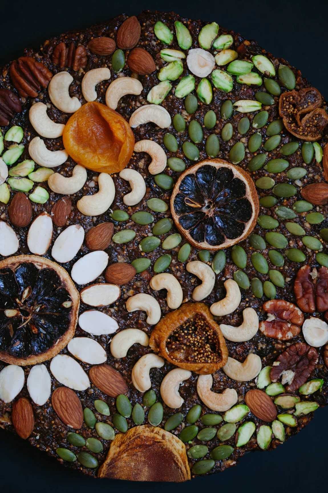 Concord Grape Fruit and Nut Cake - Golubka Kitchen