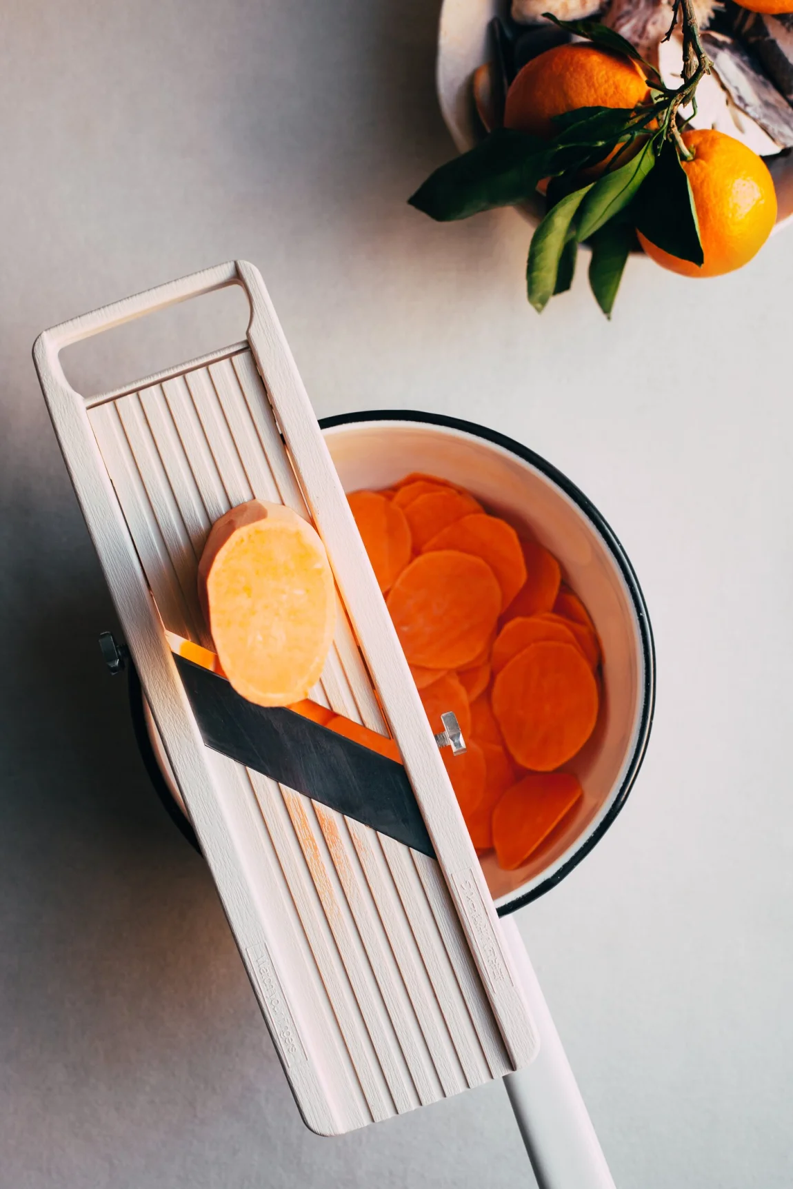 Sweet Potato Galette with Magic Green Sauce - Golubka Kitchen