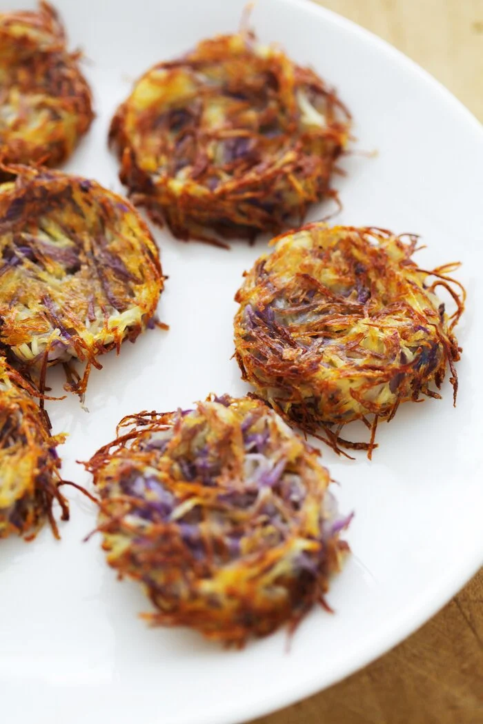 Baked Latkes - Golubka Kitchen