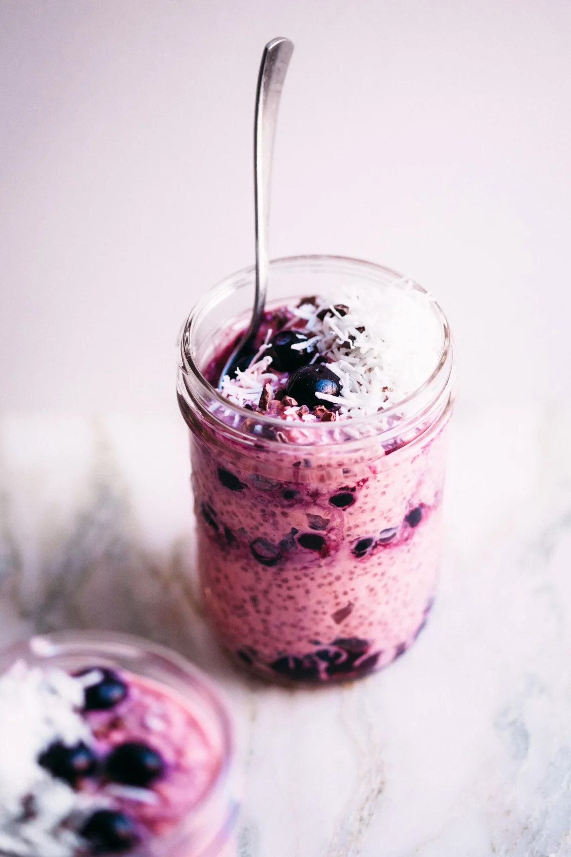 Coconut Beet Overnight Oats - Golubka Kitchen