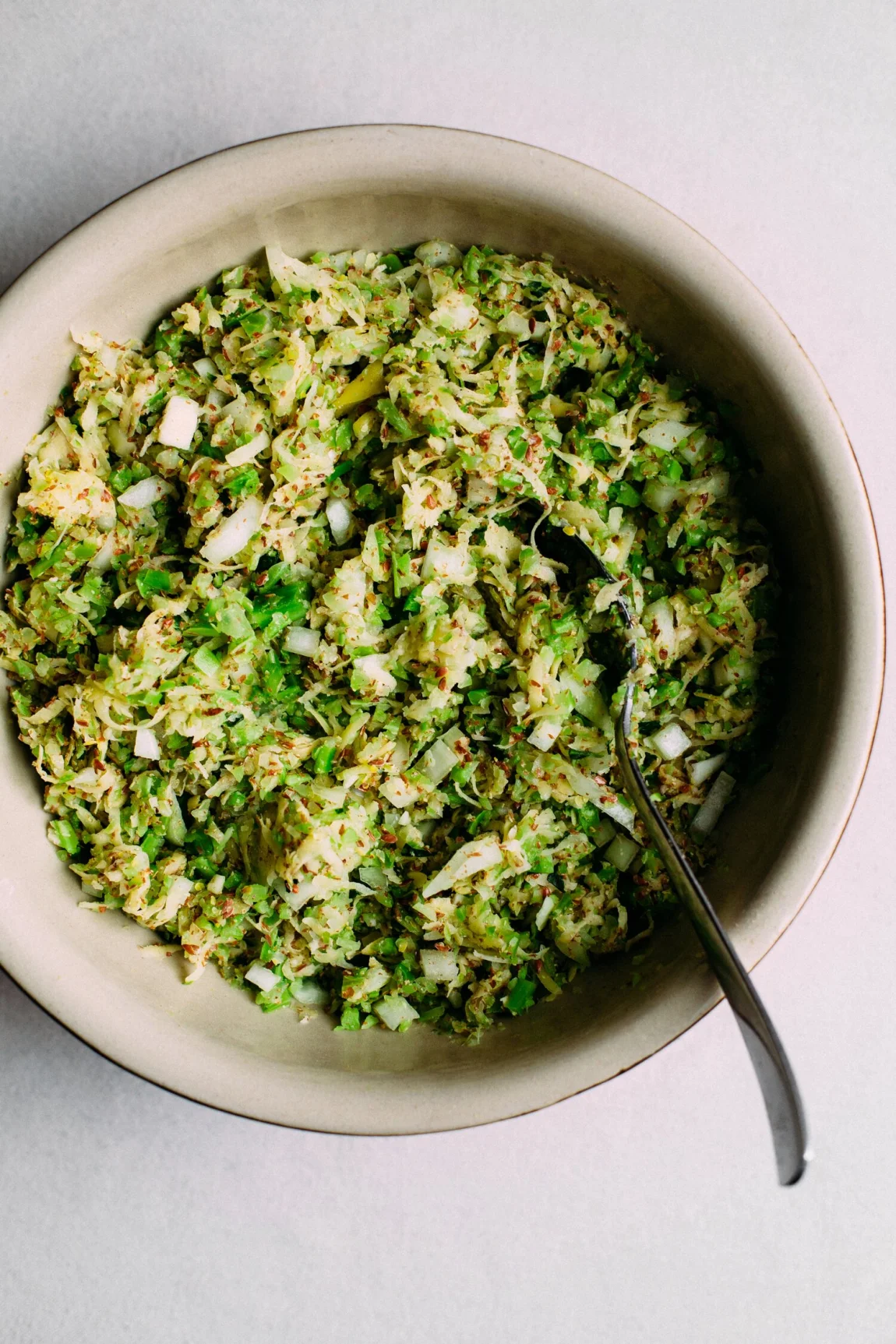 Less Waste: Oven-Baked Broccoli Stem Latkes - Golubka Kitchen