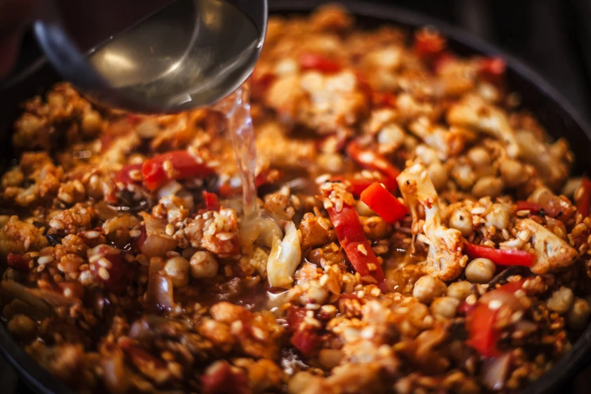 Veggie Supreme Paella From Pretty Simple Cooking - Golubka Kitchen