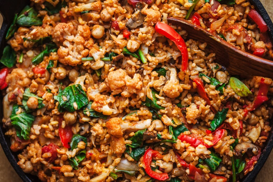 Veggie Supreme Paella From Pretty Simple Cooking - Golubka Kitchen