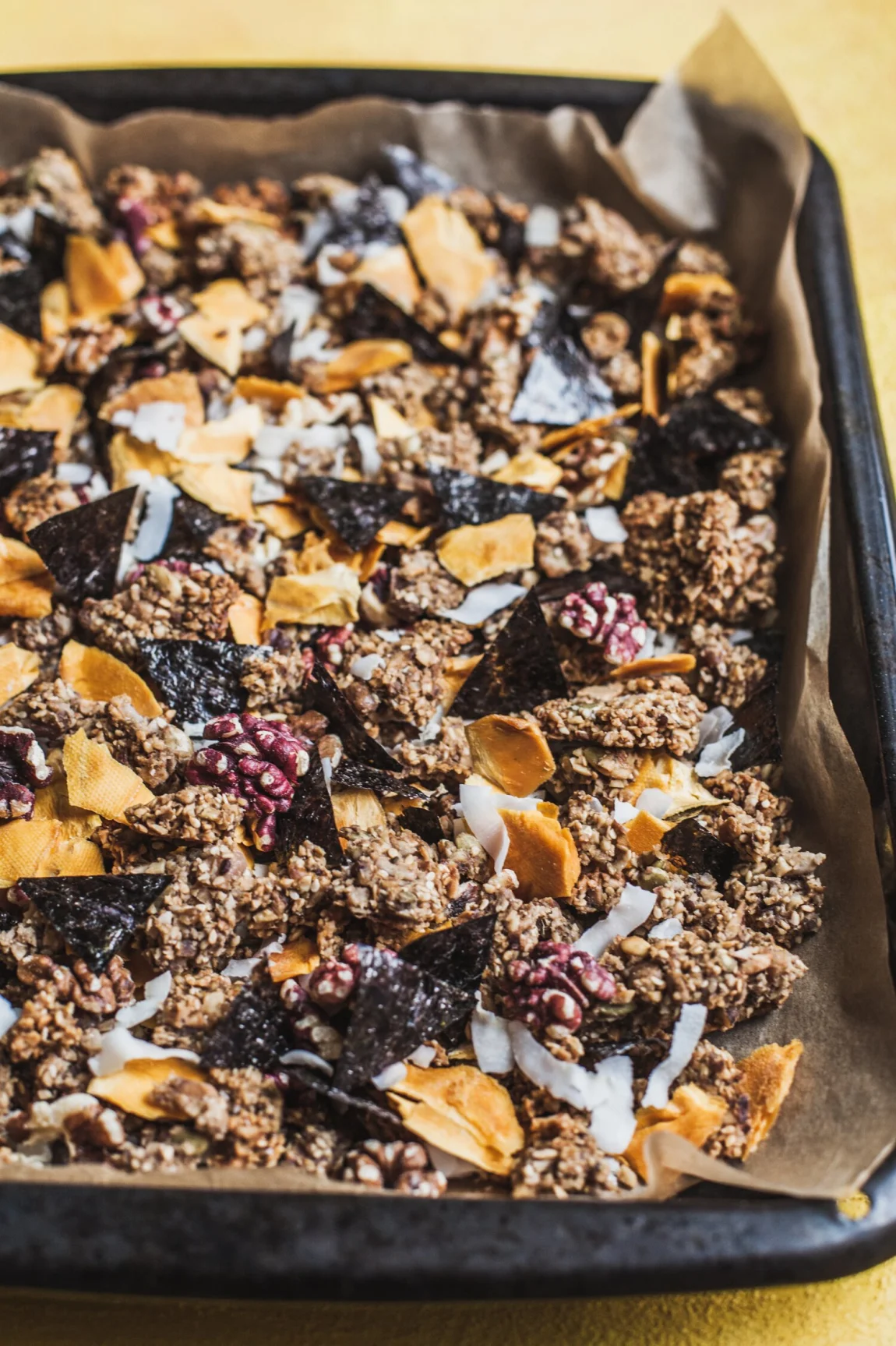 Grain-Free Sweet & Savory Activated Walnut Granola - Golubka Kitchen