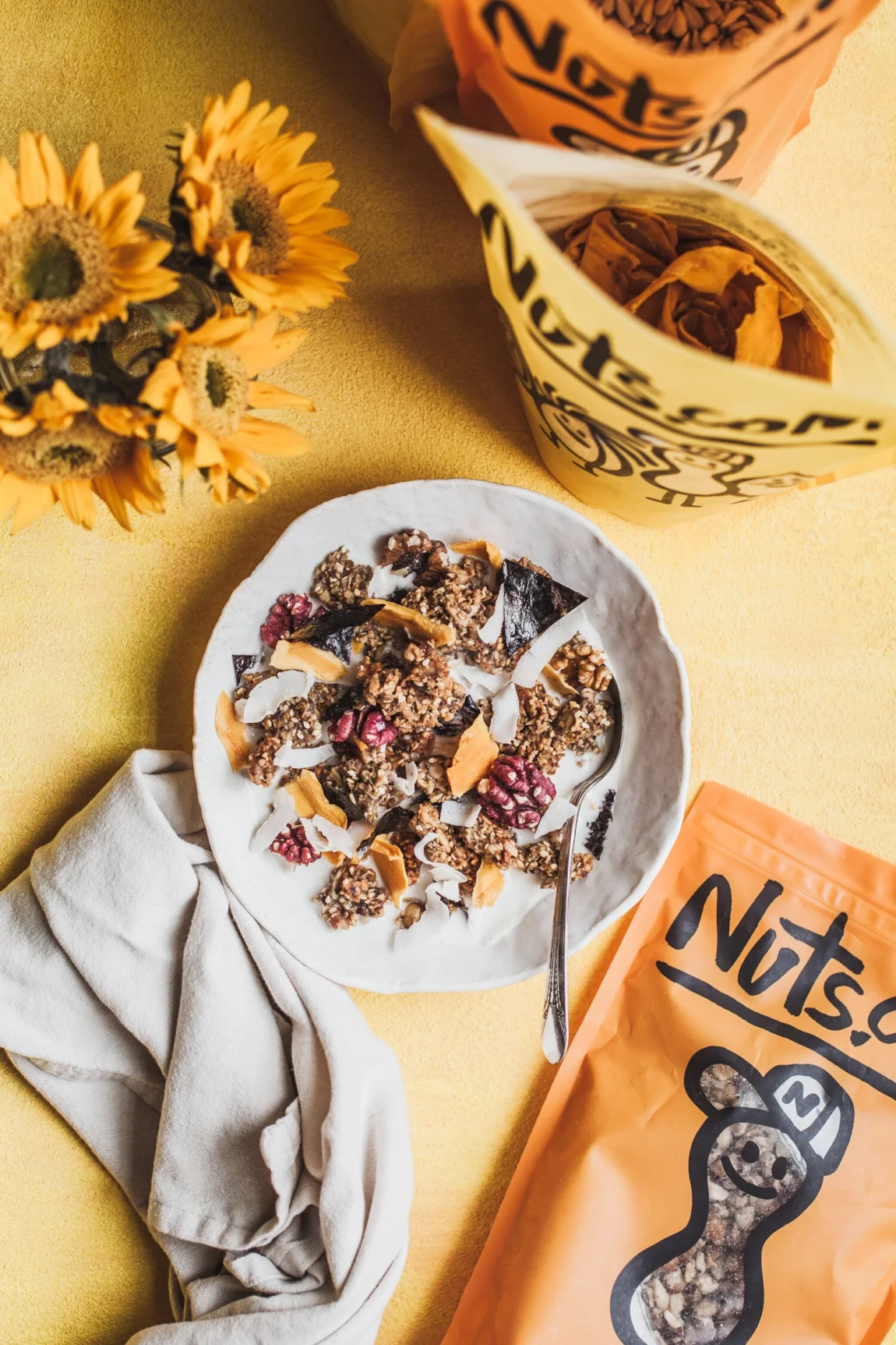 Grain-Free Sweet & Savory Activated Walnut Granola - Golubka Kitchen