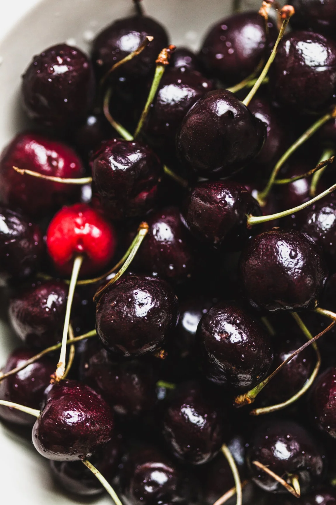 Cherry Syrup and Cherry Kombucha Mocktail - Golubka Kitchen