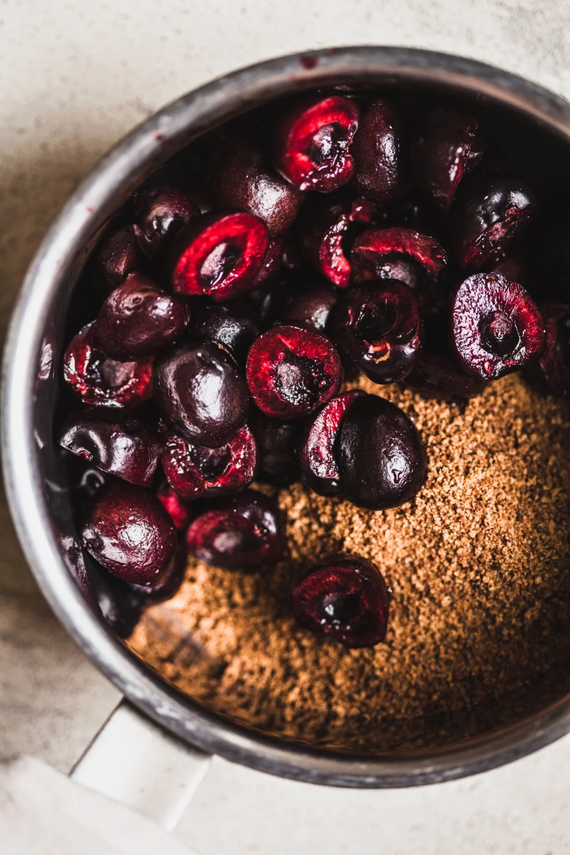Cherry Syrup and Cherry Kombucha Mocktail - Golubka Kitchen
