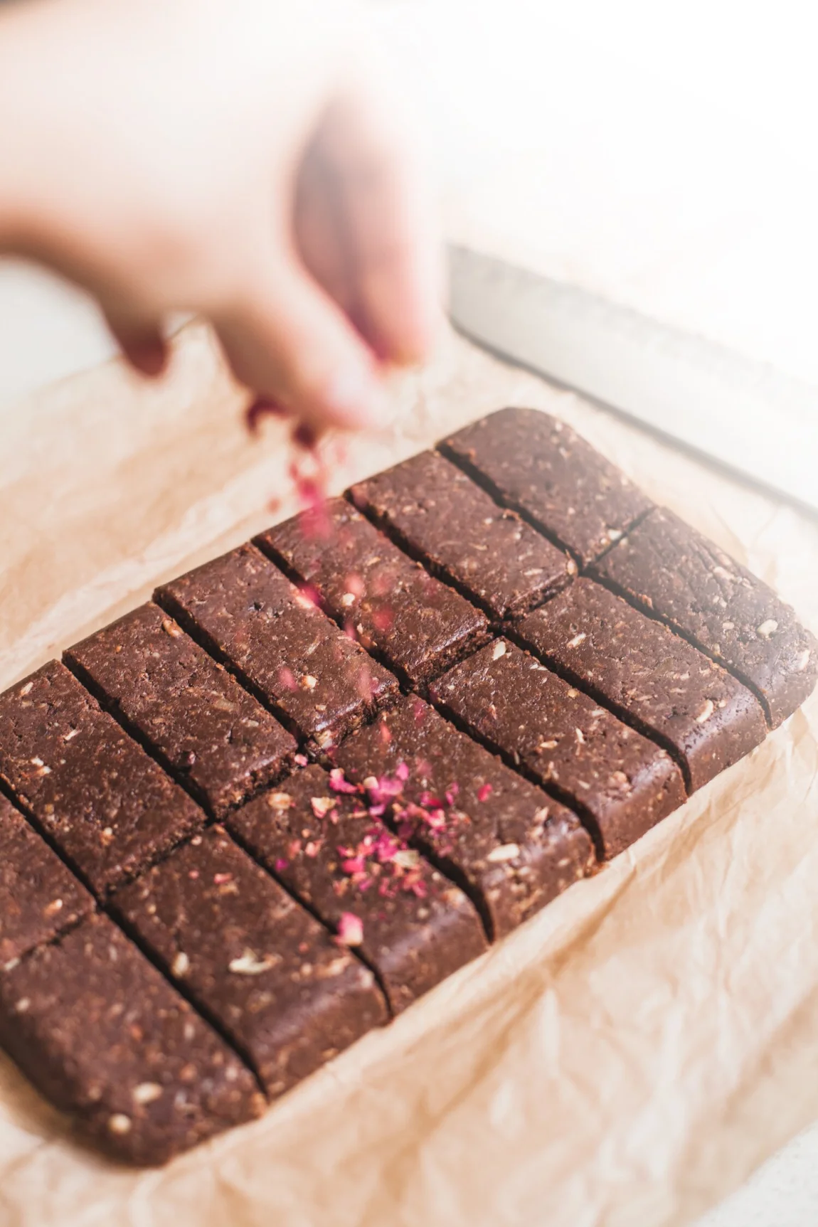 Nutty Chocolate Hormone-Balancing Bars from The Thirlby - Golubka Kitchen