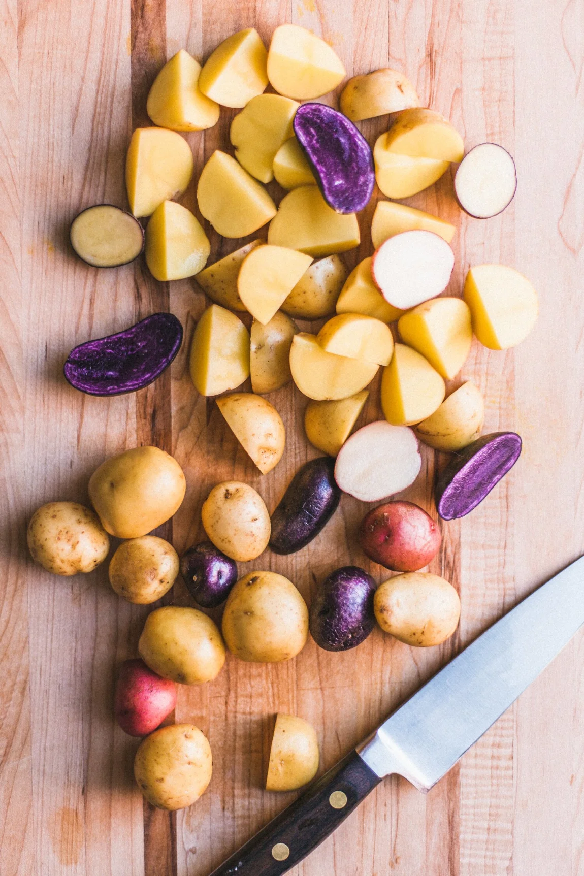 Next Level Lemon Miso Potatoes - Golubka Kitchen
