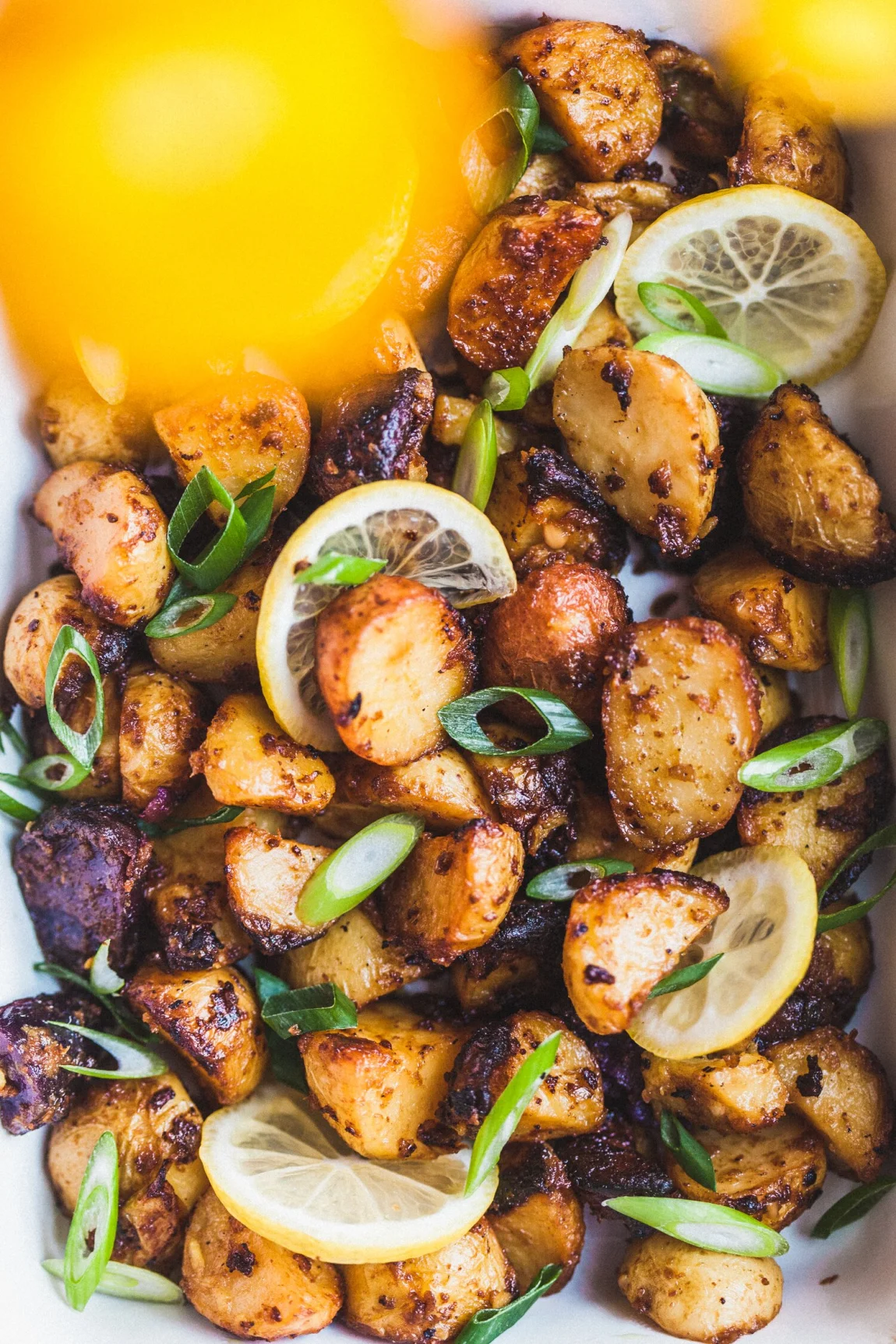 Next Level Lemon Miso Potatoes - Golubka Kitchen
