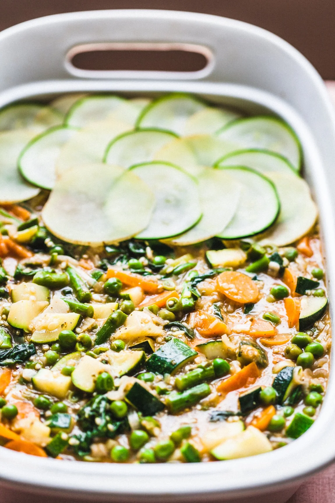Spring Vegetable and Quinoa Pot Pie - Golubka Kitchen