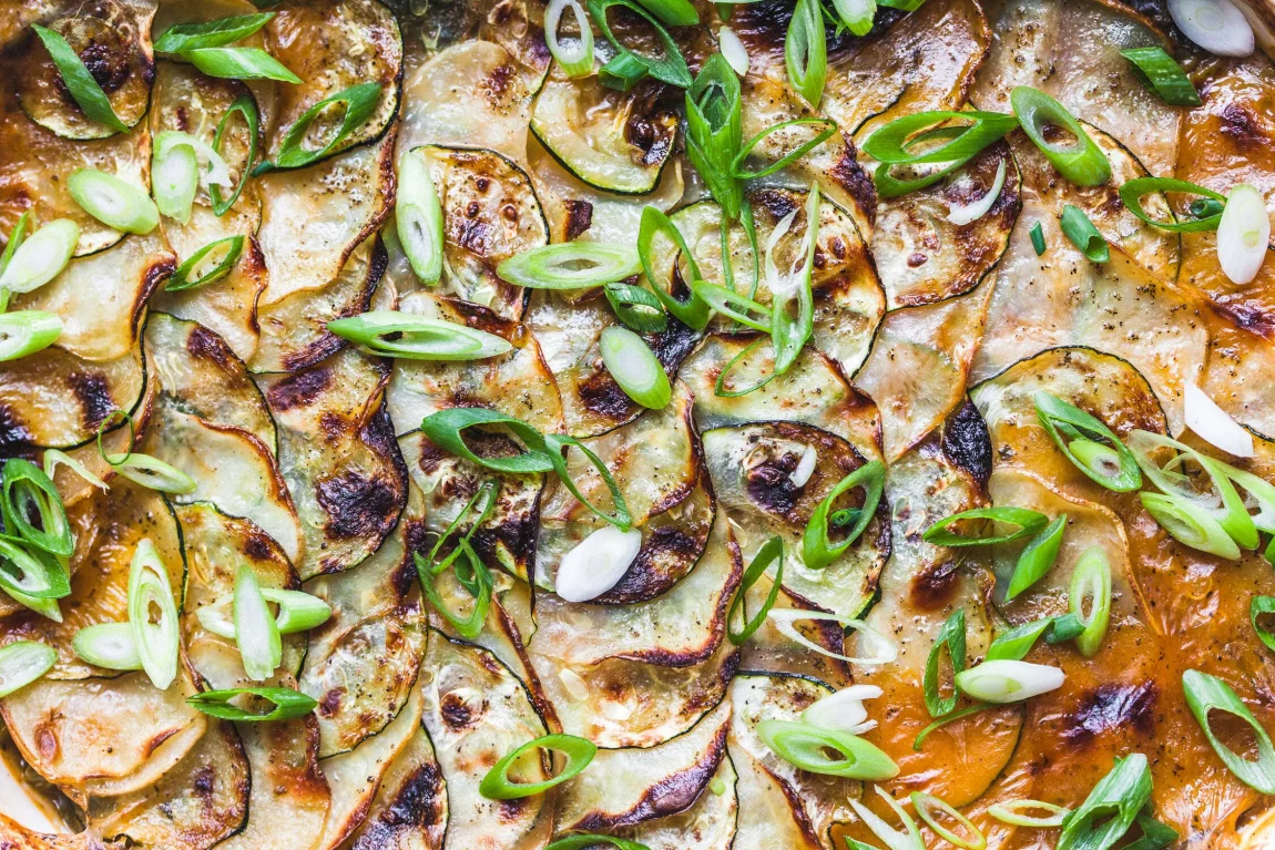 Spring Vegetable and Quinoa Pot Pie - Golubka Kitchen