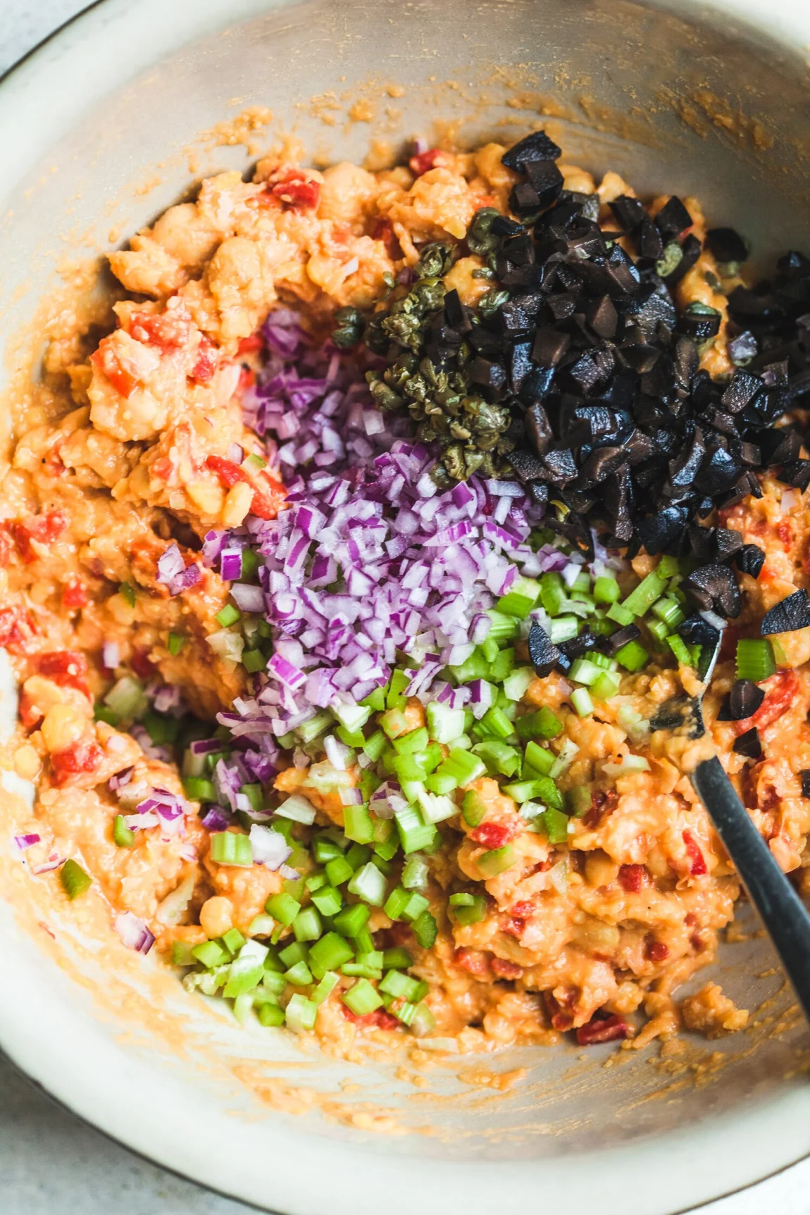 Buffalo Chickpea Salad Sandwich - Golubka Kitchen