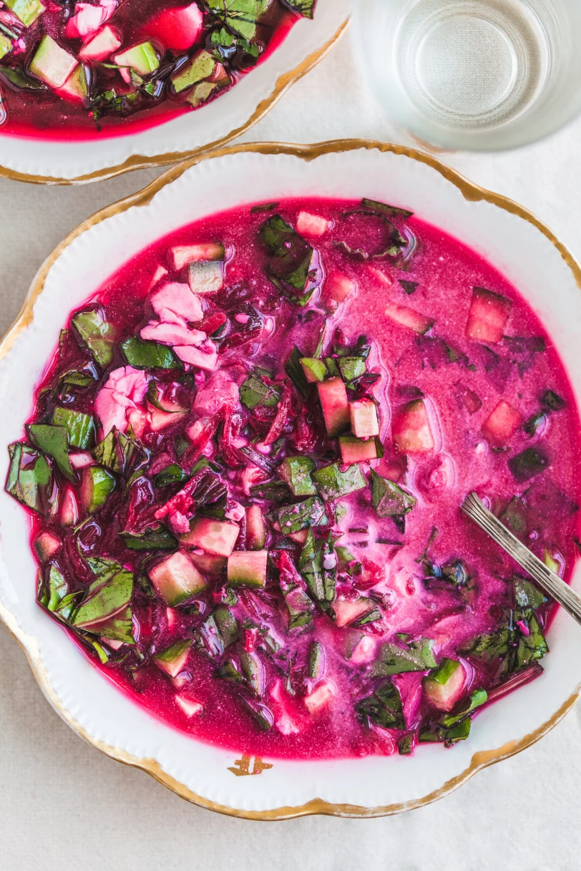 Easy Chilled Beet Soup - Golubka Kitchen