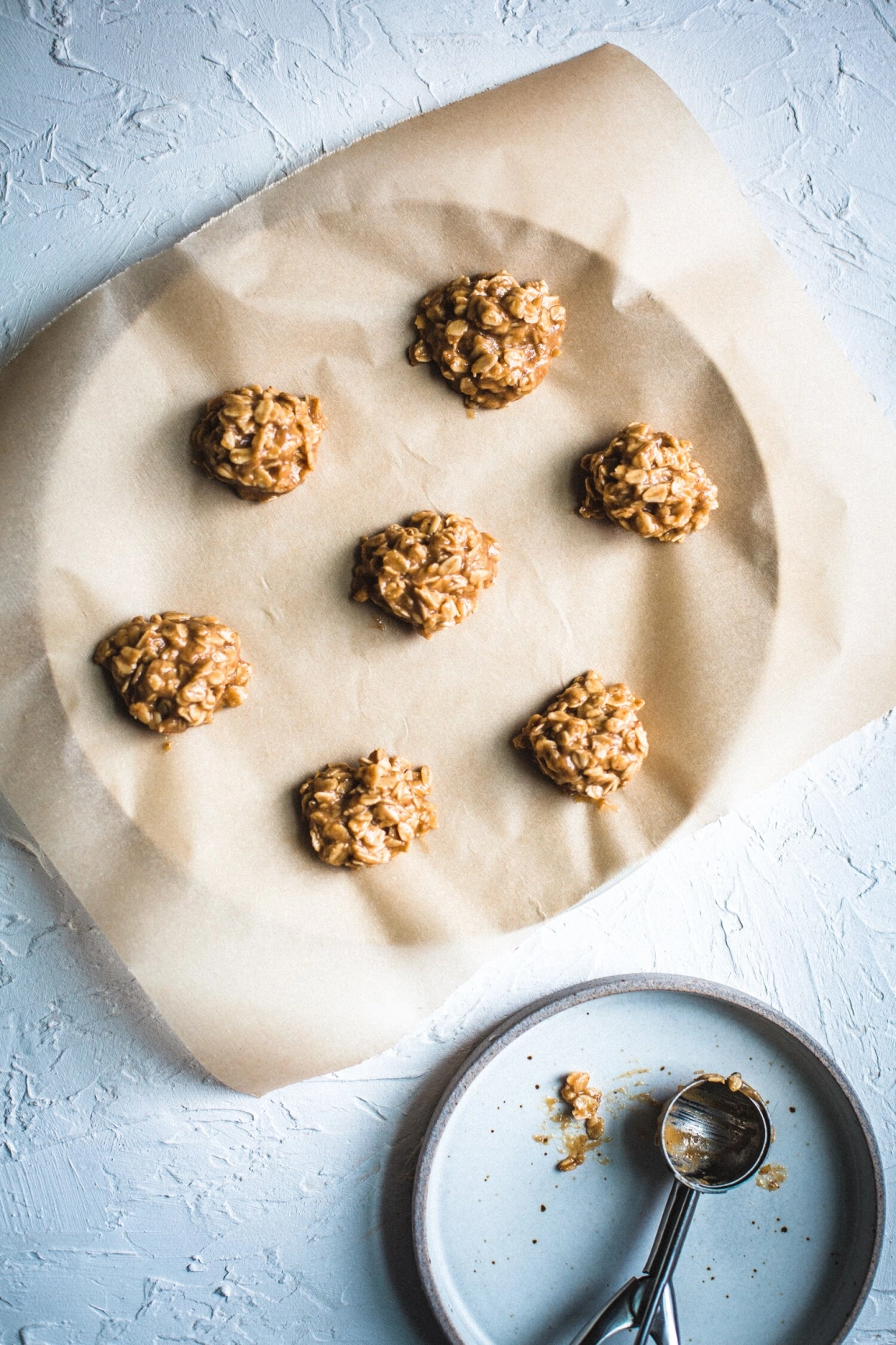 Sweet & Salty Nut Butter Oat Clusters - Golubka Kitchen