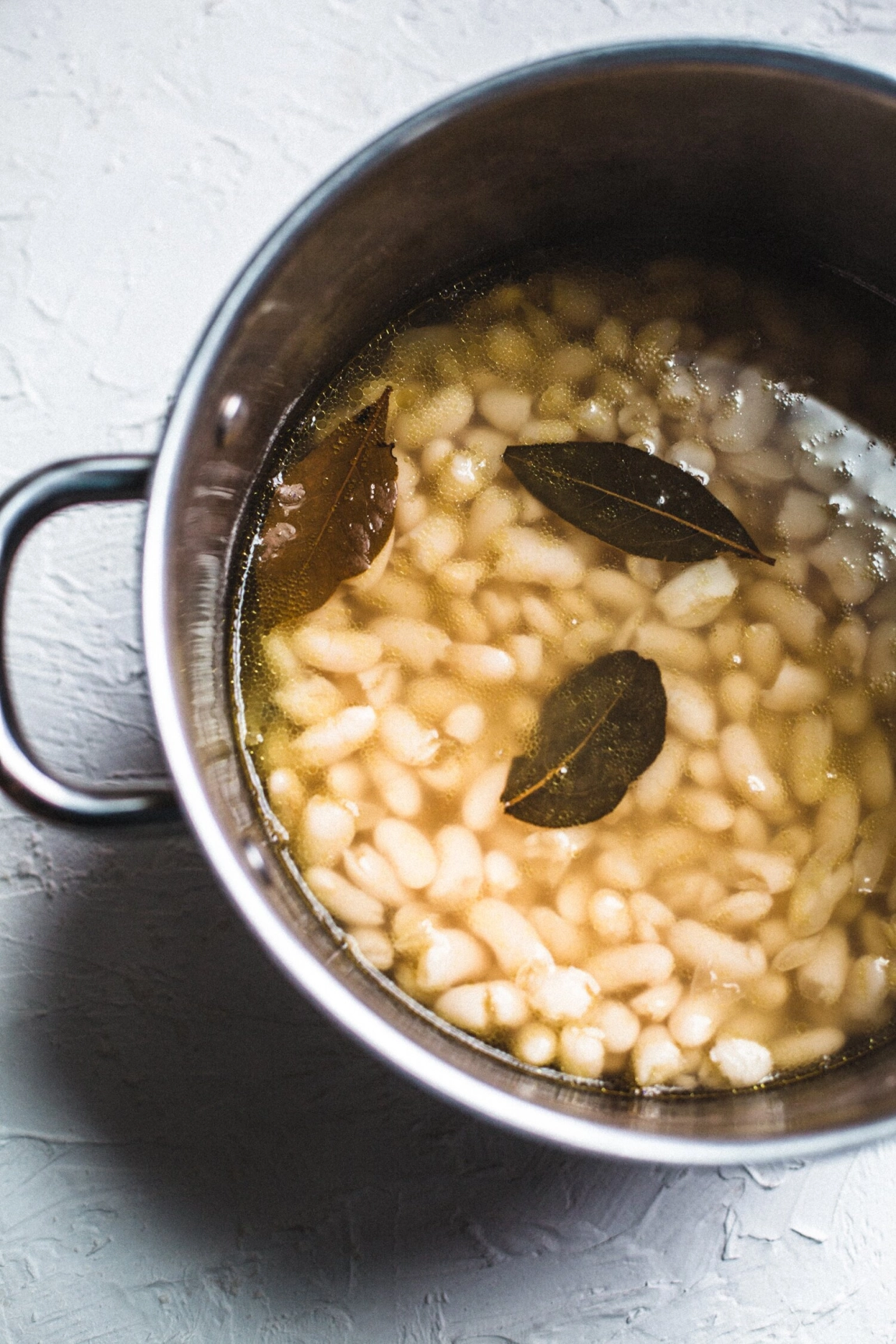 Brothy Beans & Greens Lunch - Golubka Kitchen