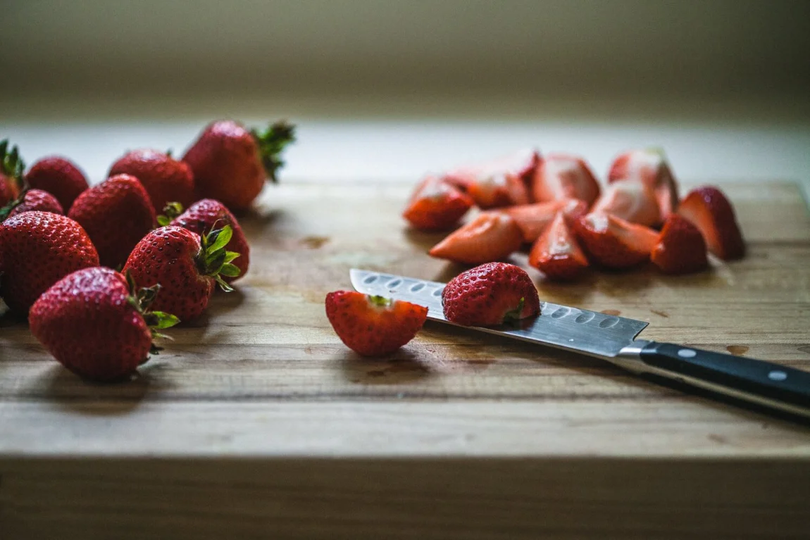 Roasted Berry Sorbet - Golubka Kitchen