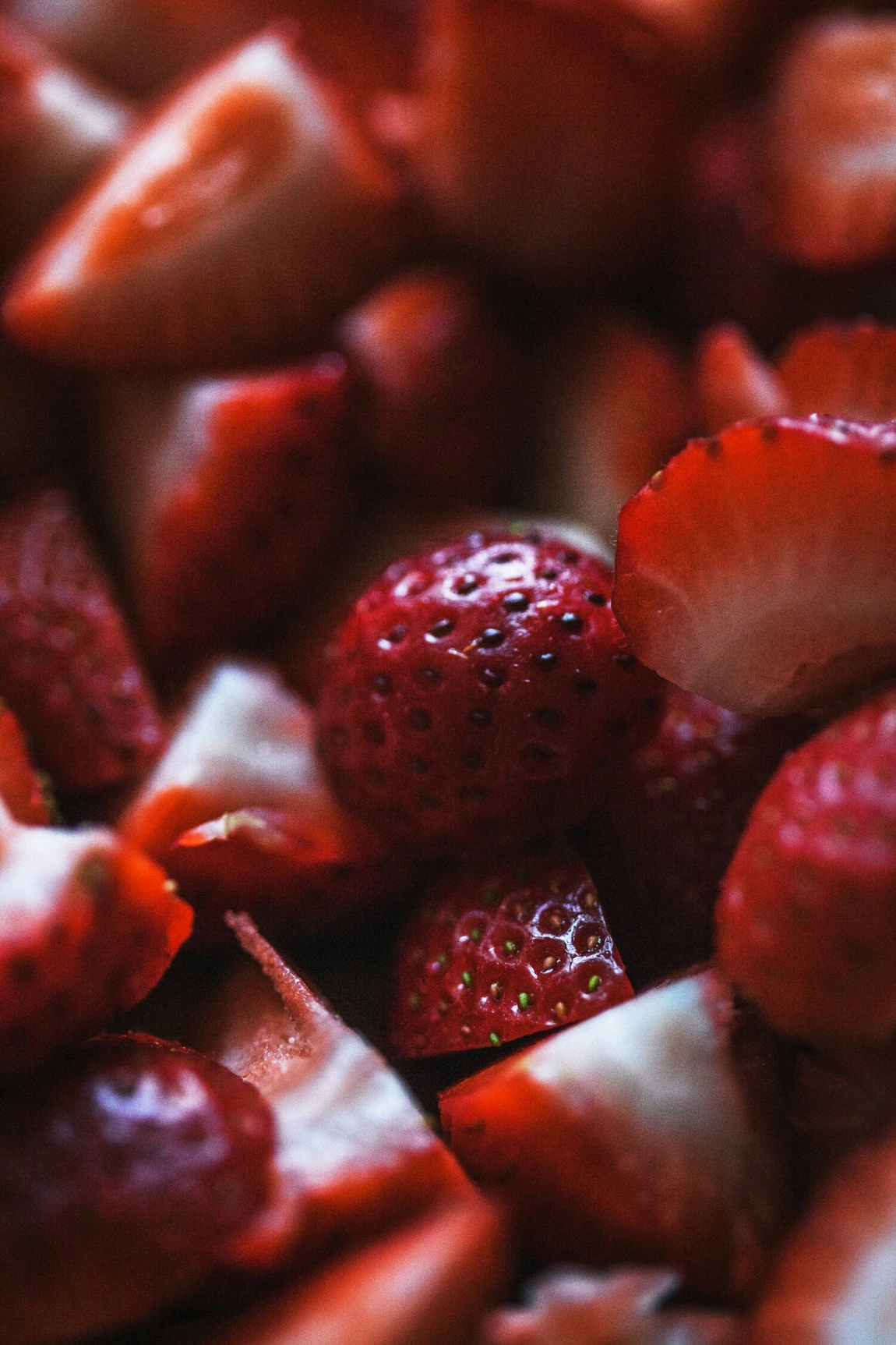Roasted Berry Sorbet - Golubka Kitchen