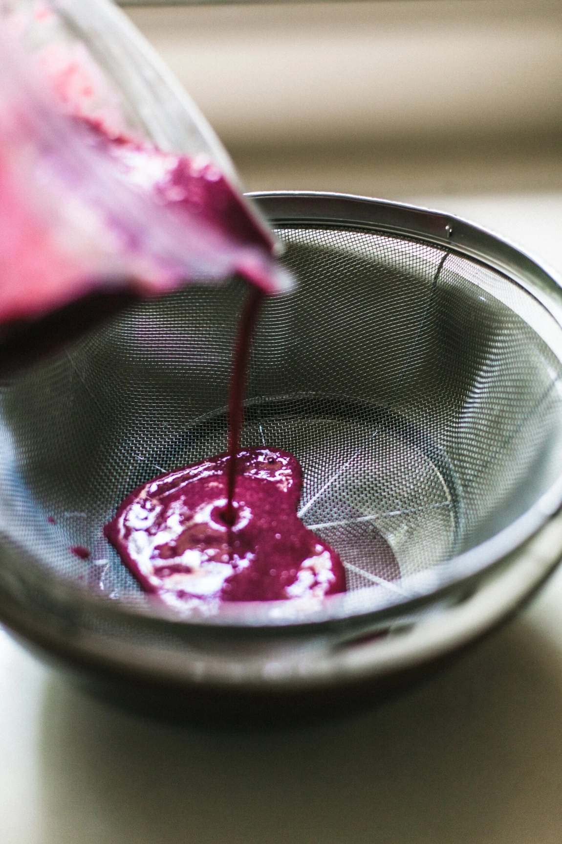 Roasted Berry Sorbet - Golubka Kitchen