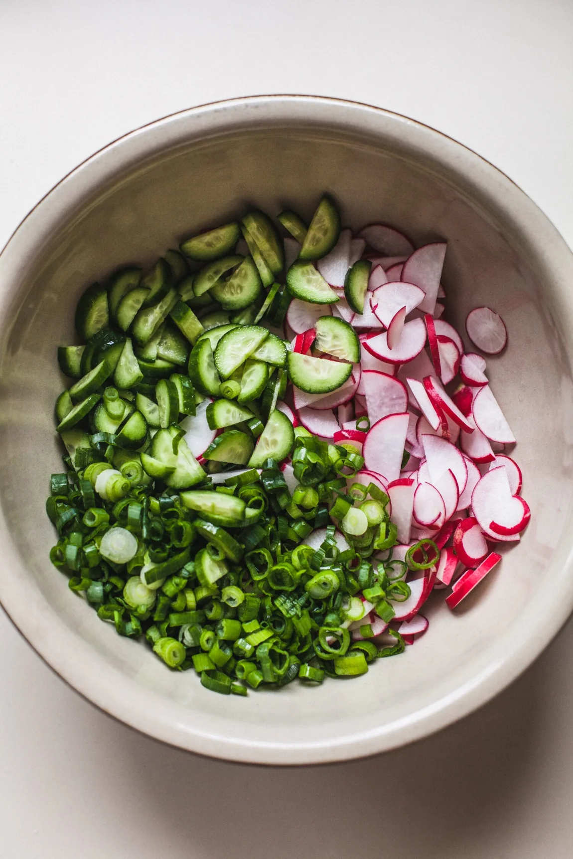 Radish Salad with Cashew Sour Cream Dressing - Golubka Kitchen