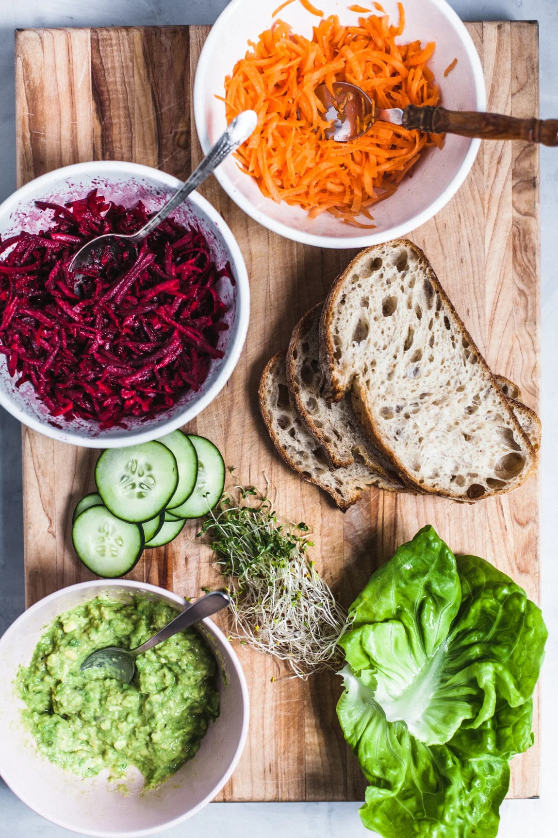 The Salad Sandwich - Golubka Kitchen